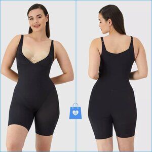 3XL - Maidenform Self Expressions Womens Wear Your Own Bra Bodysuit - Black